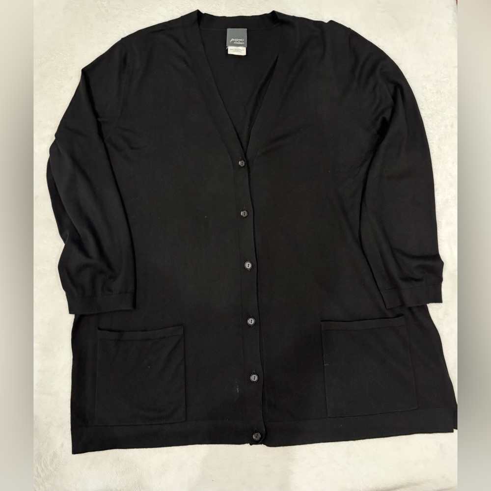 Persona by Marina Rinaldi Black Cardigan